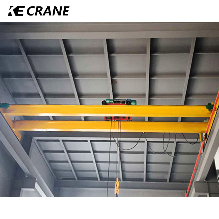 Workshop Double Beams Bridge Crane Double Beam 16 Ton Overhead Travelling Bridge Crane