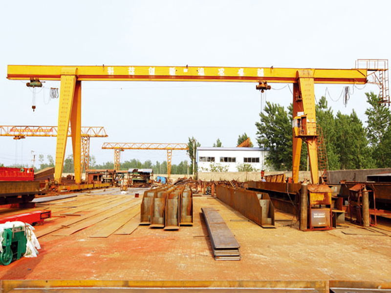 5 ton capacity single girder gantry crane box type gantry crane