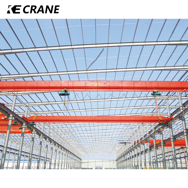 Work Station Warehouse Single Girder Free Standing Overhead Crane