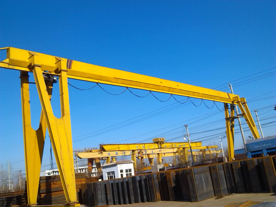 5 ton capacity single girder gantry crane box type gantry crane