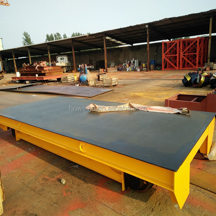 Rail cargo transfer cart 16ton  25 ton industrial automatic transport cart