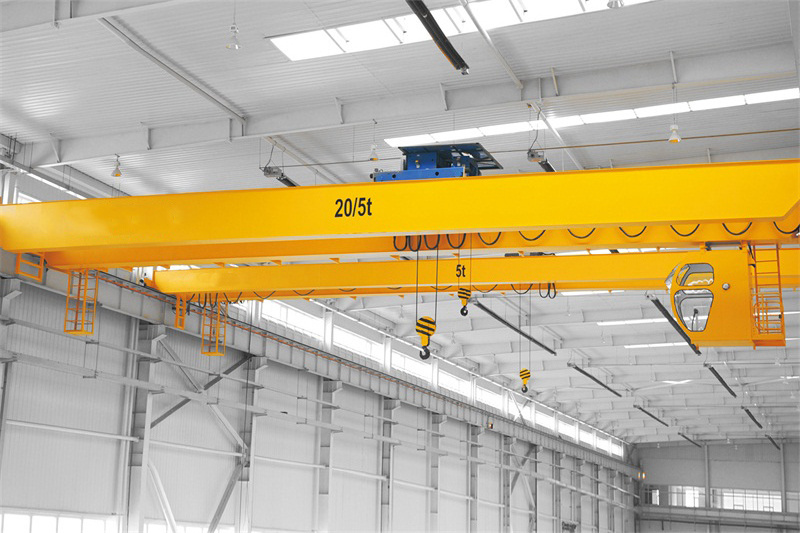 Workshop Double Beams Bridge Crane Double Beam 16 Ton Overhead Travelling Bridge Crane