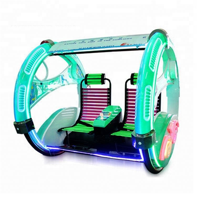 Kids And Adult Shopping Mall 360 Degree Rotating Electric Happy  Swing Car