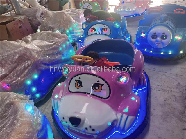 Kids Bumper Ride Animal Design Tiger Cartoon Small Amusement Kids Customized Zhengzhou Non Electric Bumper Cars 2 Years CE ISO