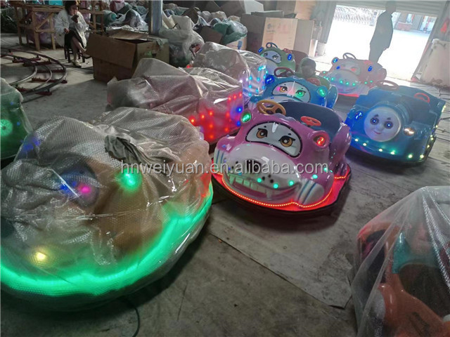 Kids Bumper Ride Animal Design Tiger Cartoon Small Amusement Kids Customized Zhengzhou Non Electric Bumper Cars 2 Years CE ISO