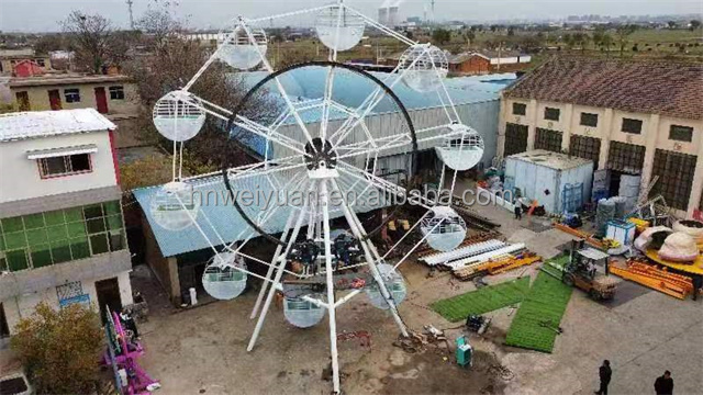 city fun park games outdoor ferris wheel ride for sale 15m height