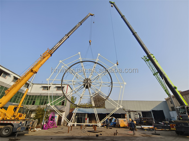 city fun park games outdoor ferris wheel ride for sale 15m height