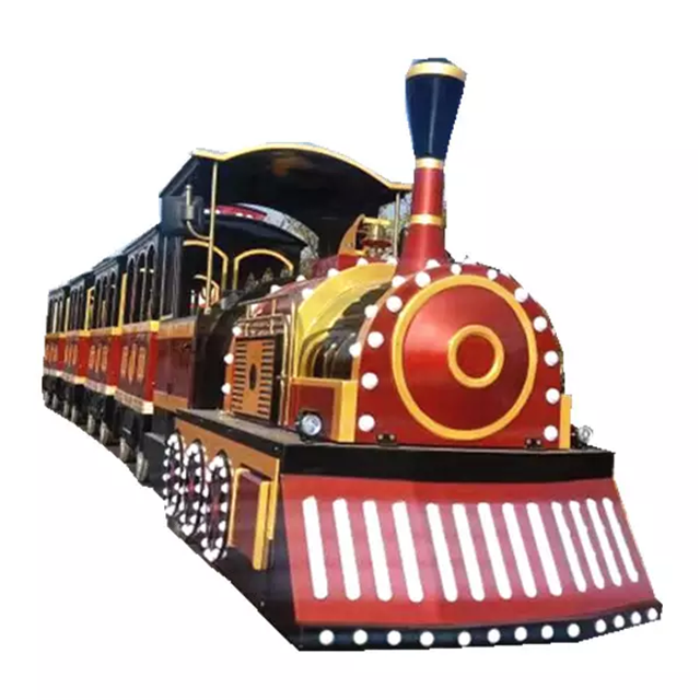 High Quality Electric & Battery-Powered Metal Toy Train Amusement Park Tourist Train Manufacturer for Children