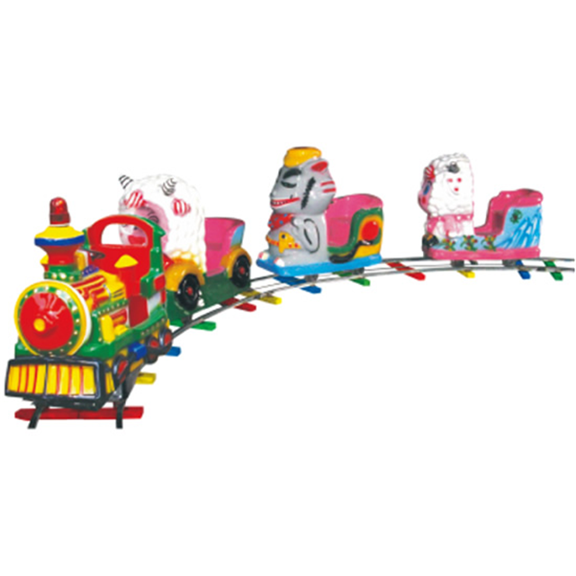 Kiddie Amusement Park Rides Amusement Rail Train Rides for Kids CE Certificate Outdoor and Indoor Kids Amusements Electric Rides