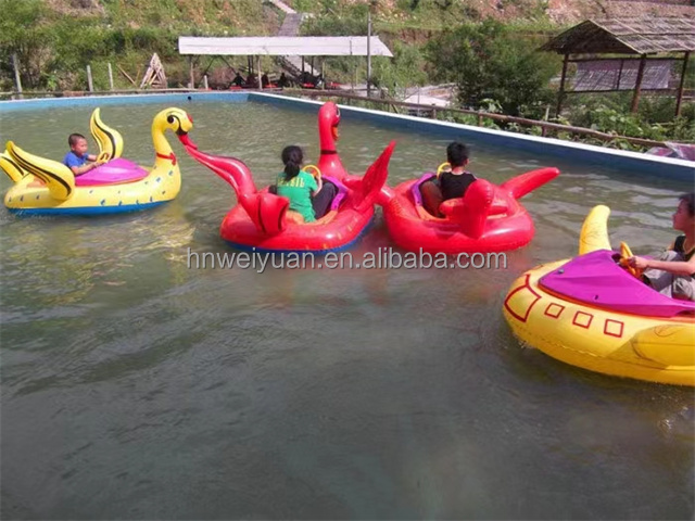 Different Designs Children Electric Inflatable Animal Bumper Boats for Kids Accept Customized Logo 1 Persons/boat CE ISO Torino