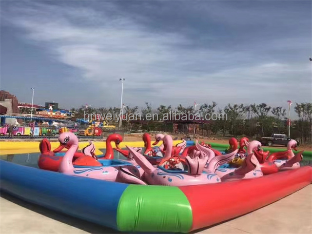 Different Designs Children Electric Inflatable Animal Bumper Boats for Kids Accept Customized Logo 1 Persons/boat CE ISO Torino