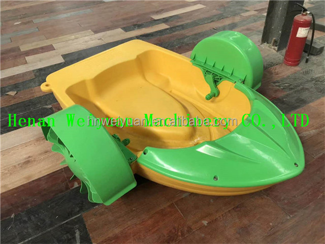 Outdoor Kids Hand Paddle Boat Amusement Pedal Boat for Swimming Pool Quanzhou Plastic Fujian Indoor Water Bike CE ISO <5 50kgs