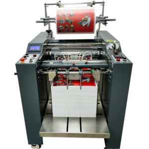 Automatic Foil Plastic Flatbed Printer Cutting Coating Gluing Thermal Film Laminating Machine