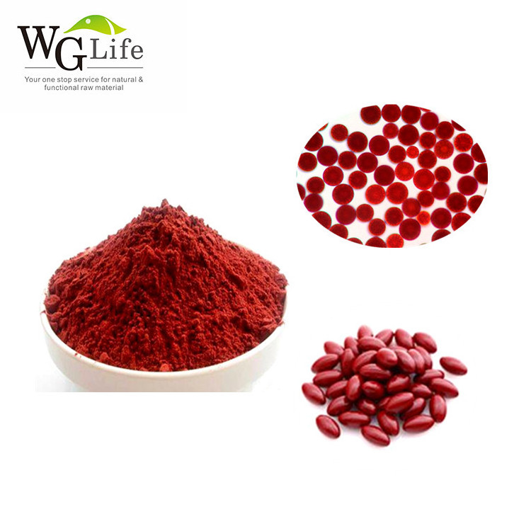 Food Supplement Red Algae Powder Astaxanthin Water Soluble Astaxanthin Powder Plant Extract