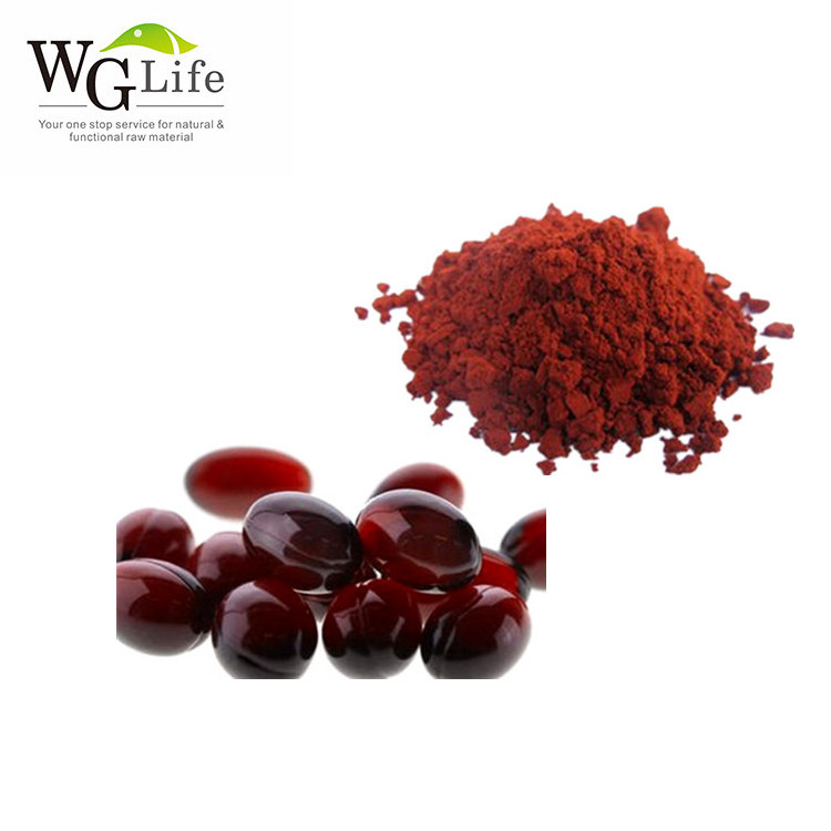 Food Supplement Red Algae Powder Astaxanthin Water Soluble Astaxanthin Powder Plant Extract