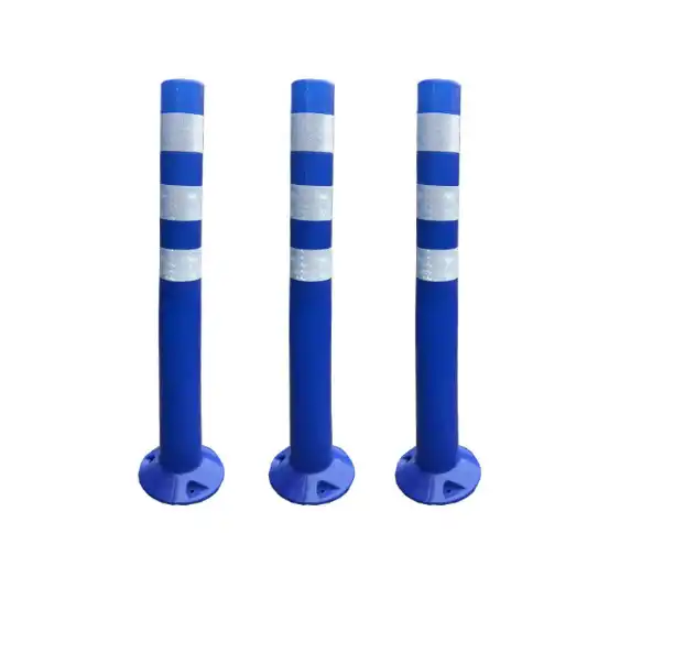 Wholesale 75cm High Quality Flexible Traffic Safety PU Warning Post