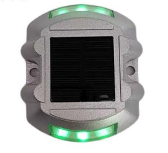 Colorful aluminum material led marker stud solar powered LED steady flash road stud