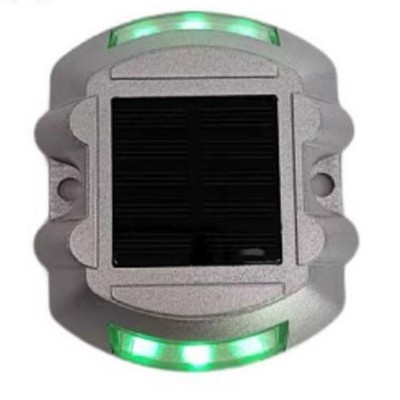 Colorful aluminum material led marker stud solar powered LED steady flash road stud