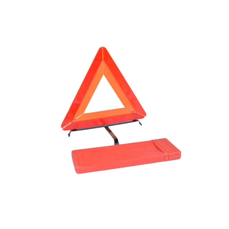 Warning Reflective Triangle Road Pole Traffic Printed Hazard Signs Safety Warn Sign Car Early Warning Device Triangle