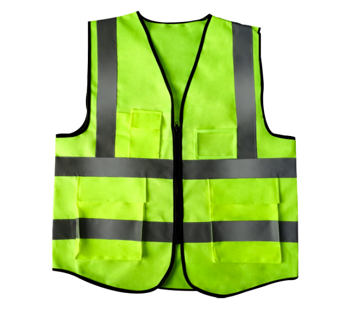 high visibility reflective vest traffic construction work safety vest