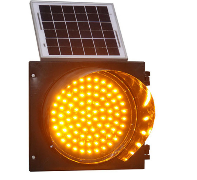 Yellow Flashing Zebra Crossing Pedestrian Crosswalk LED flashing solar driveway warning light