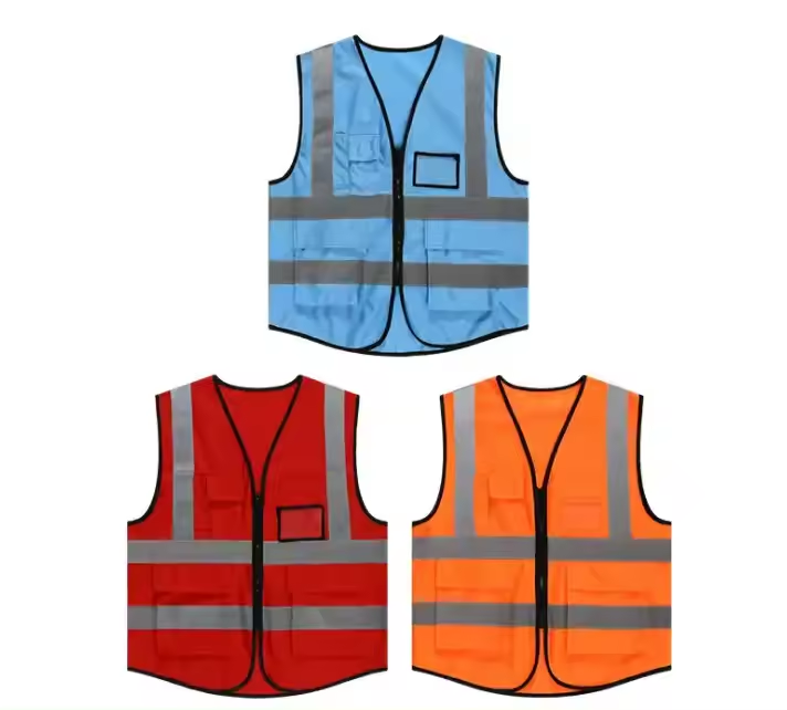 factory directly fluorescent hi vis jackets reflective clothing safety vest outdoor hi vis work running safety vest