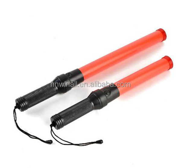 Rechargeable LED wand traffic rod flashing batons