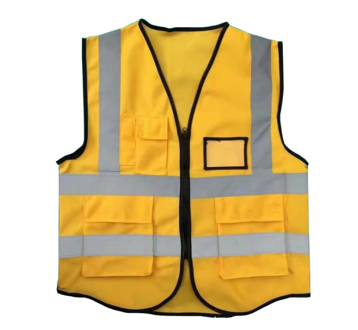 high visibility reflective vest traffic construction work safety vest