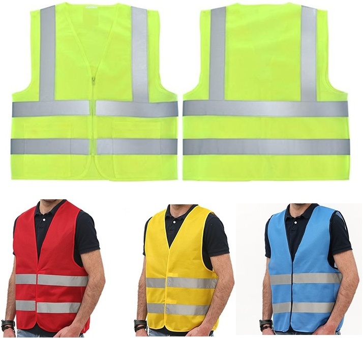 High Quality Cheap Bike Motorcycle Reflective Safety Construction Jacket Clothing Security Jacket vest