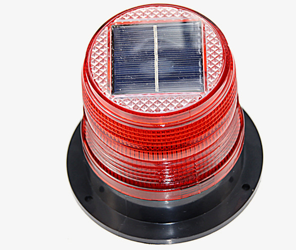 Solar Traffic Flashing Warning Light Strobe Beacon Lamp red yellow green blue Magnet Base Traffic Warning Light