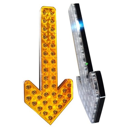 12V 24V power supply Led Flashing Truck Directional Turn Signal Arrow warning Light