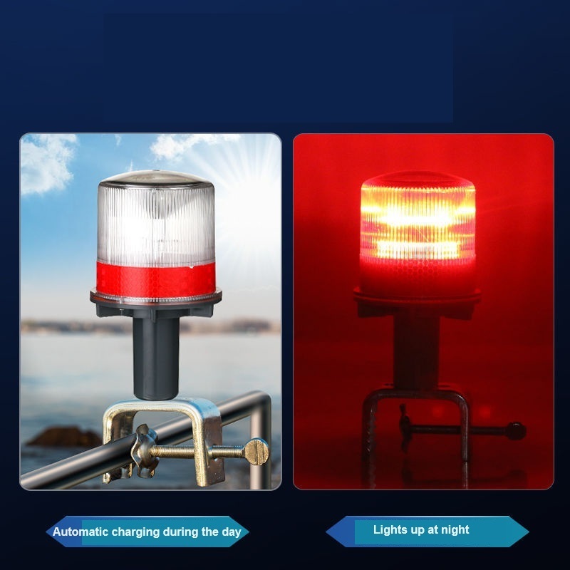 High brightness road safety warning flashing led traffic cone light solar blinker warning lights