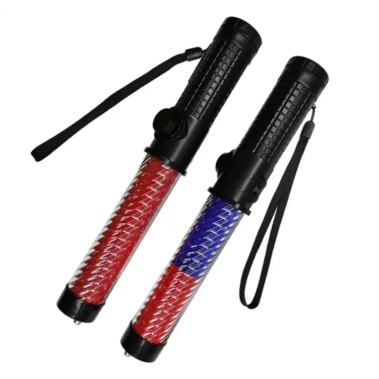 Multi-functional flash LED baton concert glow  Night patrol warning light LED traffic baton