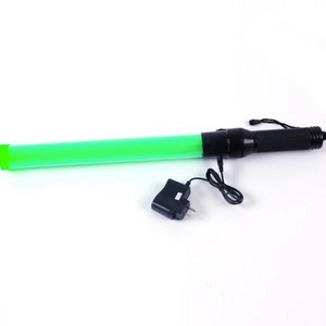 54cm cross road led flashlight stick rechargeable traffic control baton traffic wand