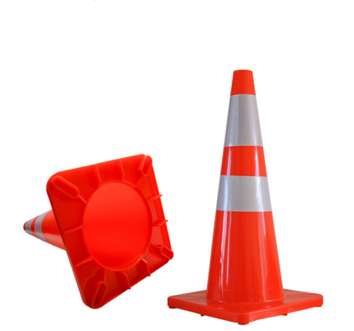 Road construction Pvc plastic traffic cone road divider safety parking cone