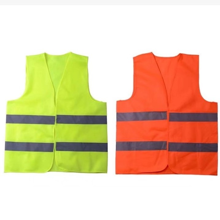 reflective safety clothes uniform orange green reflective jackets high visibility traffic security construction workers vest