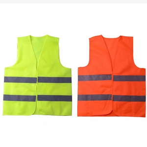 reflective safety clothes uniform orange green reflective jackets high visibility traffic security construction workers vest