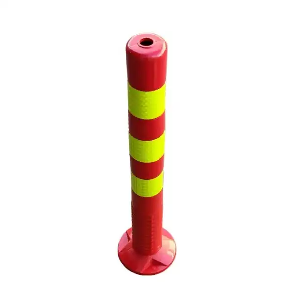 High Quality 75cm Plastic Durable PU Warning Post For Road Safety