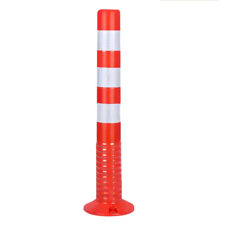 Manufacturer 75cm High Flexible Traffic Warning Post