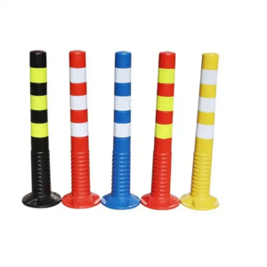 High Quality 75cm Plastic Durable PU Warning Post For Road Safety