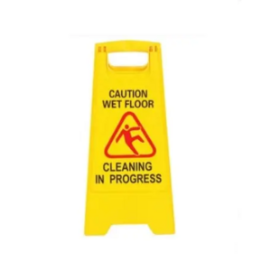 A-Shape Foldable Plastic Safety Warning  Wet Floor Caution Sign