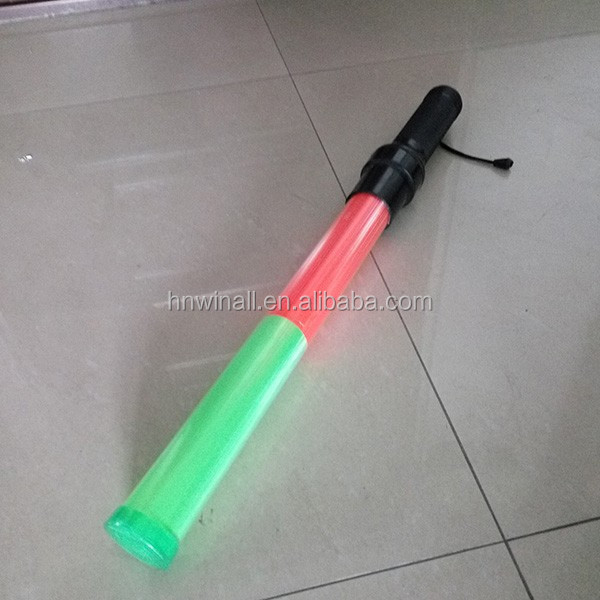 Multi-function outdoor traffic control roadway safety road warning rechargeable baton wand