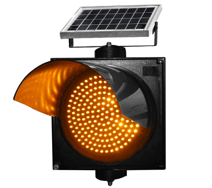 Yellow Flashing Zebra Crossing Pedestrian Crosswalk LED flashing solar driveway warning light