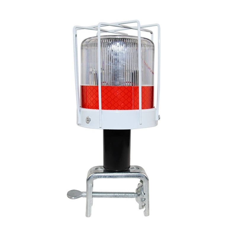 High brightness road safety warning flashing led traffic cone light solar blinker warning lights