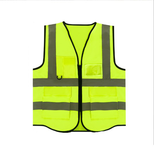 Competitive price reflective clothes hi vis blue safety vest for construction