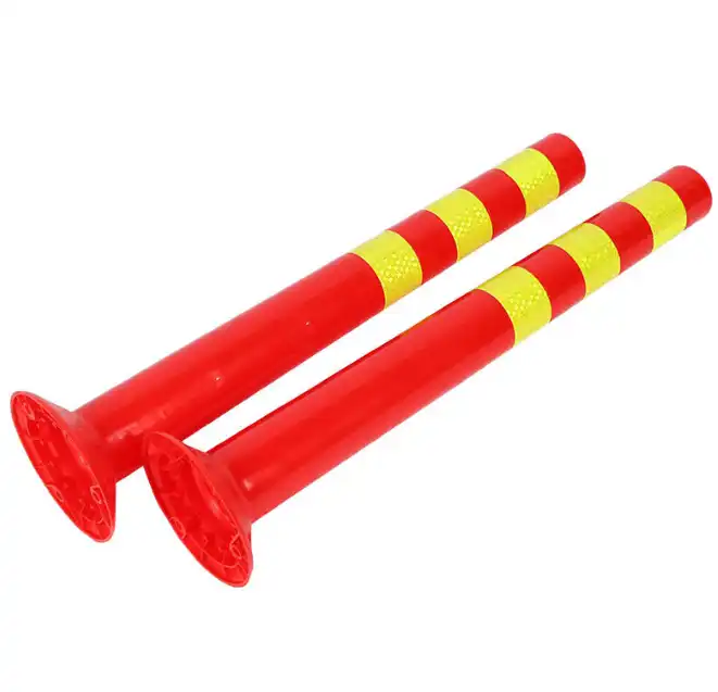 Wholesale 75cm High Quality Flexible Traffic Safety PU Warning Post