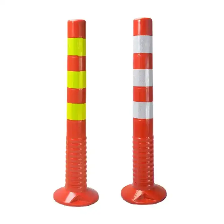 High Quality 75cm Plastic Durable PU Warning Post For Road Safety