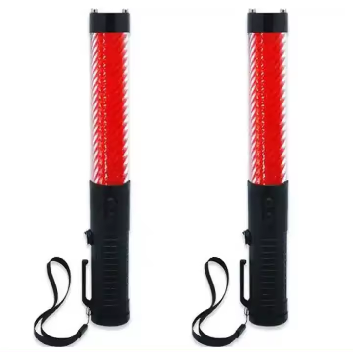 Multi-functional flash LED baton concert glow  Night patrol warning light LED traffic baton