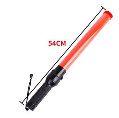 LED rechargeable wand stick 54cm portable traffic safety baton