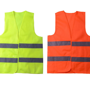 Security Roadway workers Yellow Mesh America EN20471 Class 3 High Visibility Fluorescent Green Reflective Safety Vest